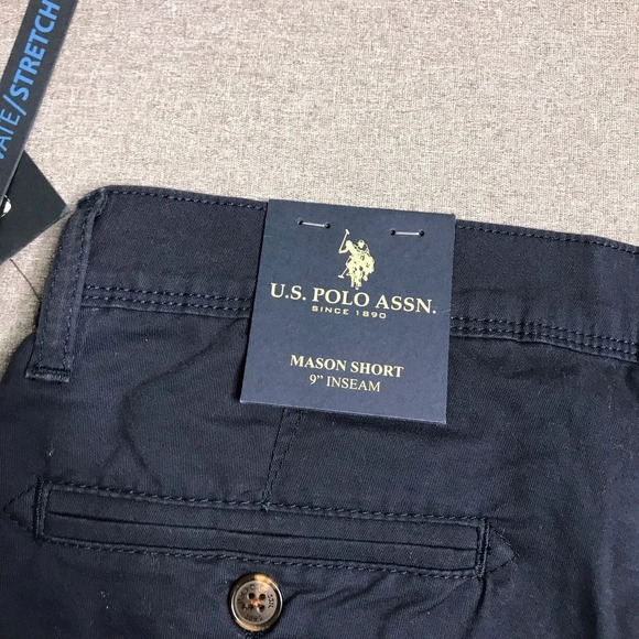 US Polo Assn, Mason Navy 9" Short - Picture 6 of 6
